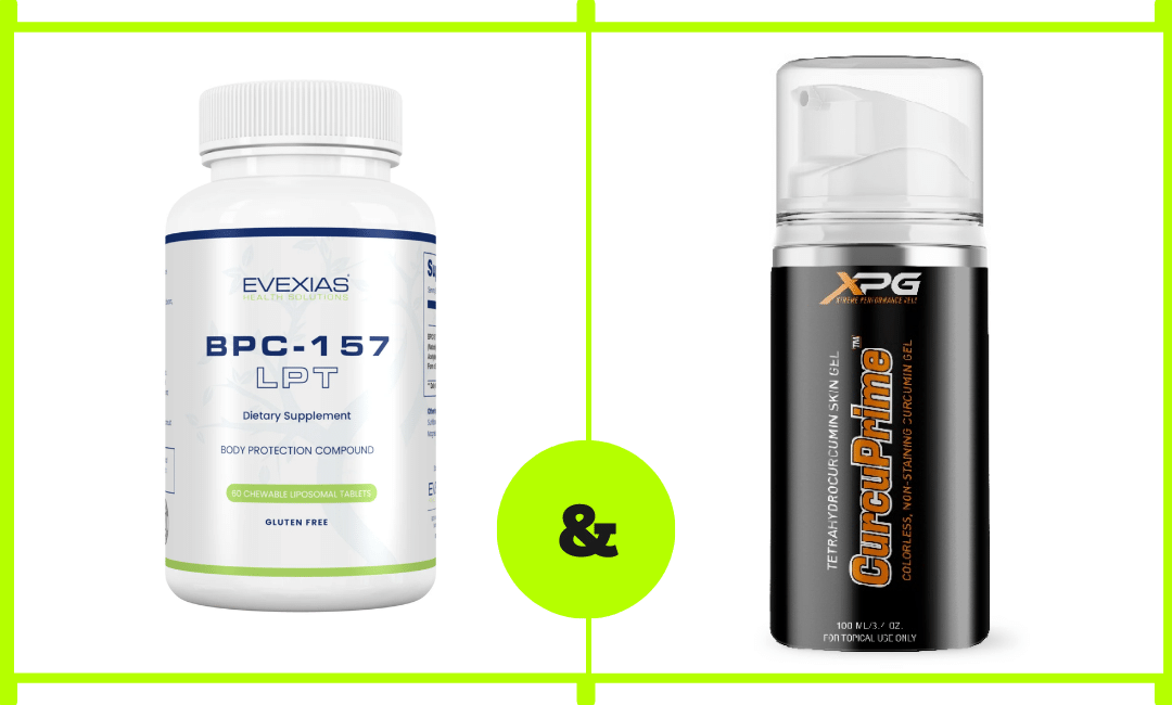 combined power of bpc 157 and curcuprime, growth factors